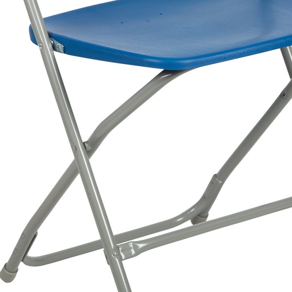 Folding Chair - Blue Plastic - Event Chair