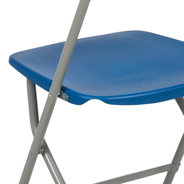 Folding Chair - Blue Plastic - Event Chair