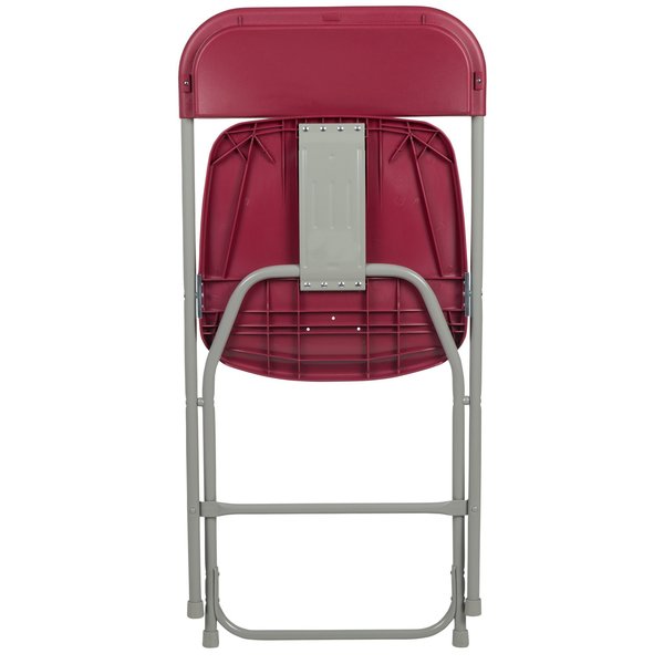 Folding Chair -Red Plastic - Event Chair