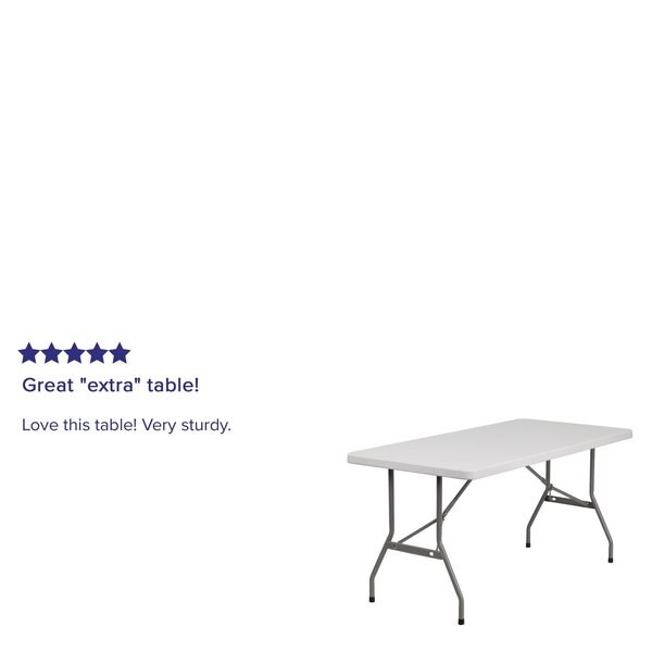Rectangle Folding Table, 30