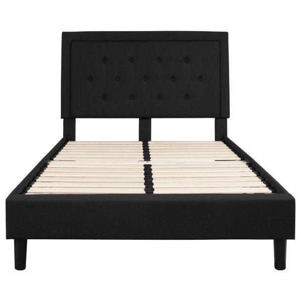 Roxbury Full Platform Bed, Black