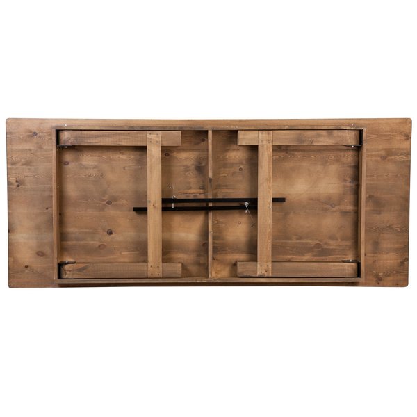 Rectangle Antique Farm Table , 40