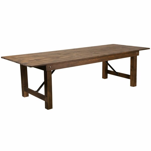 Rectangle FarmTable, Antique, Rustic, Foldng, 108