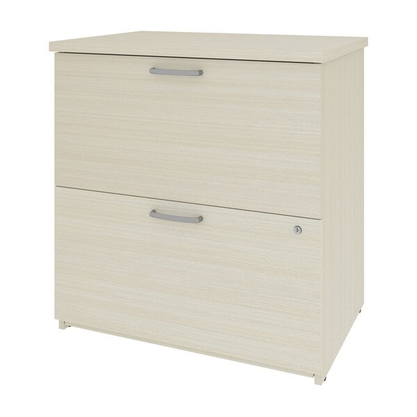 Universel 29W Lateral File Cabinet  in white chocolate
