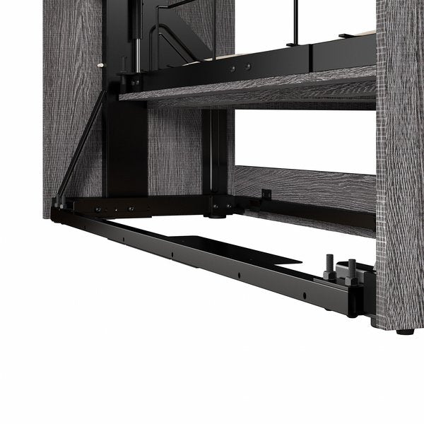 Full Wall Bed Kit, Pur, Bark Gray, 84