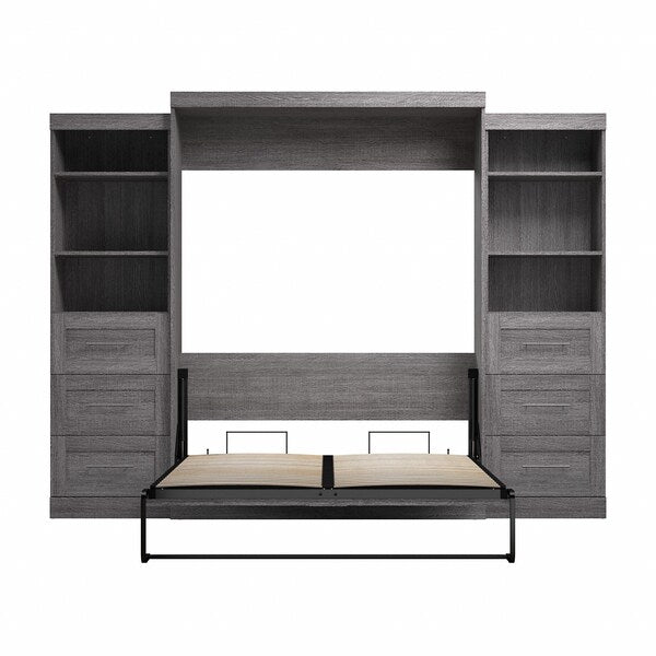 Queen Wall Bed Kit, Bark Gray, 115