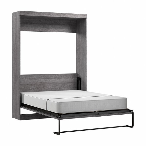 Full Wall Bed, Pur, Bark Gray