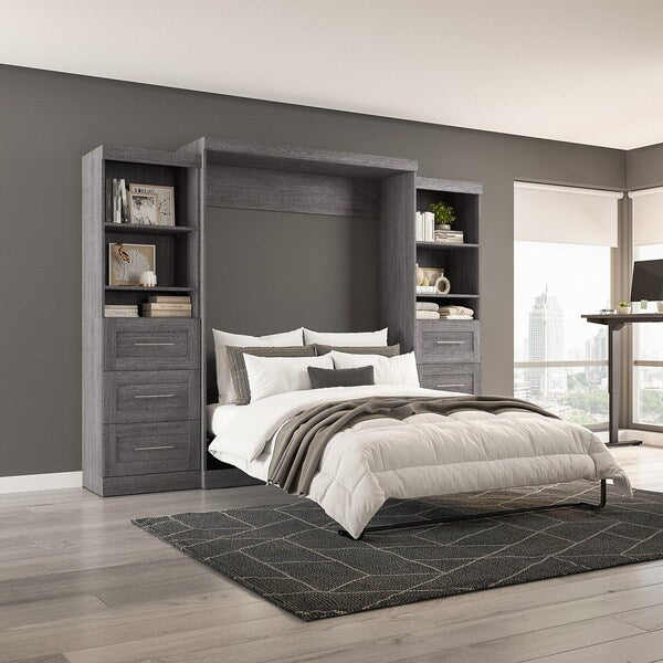Queen Wall Bed Kit, Bark Gray, 115