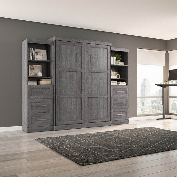 Queen Wall Bed Kit, Bark Gray, 115