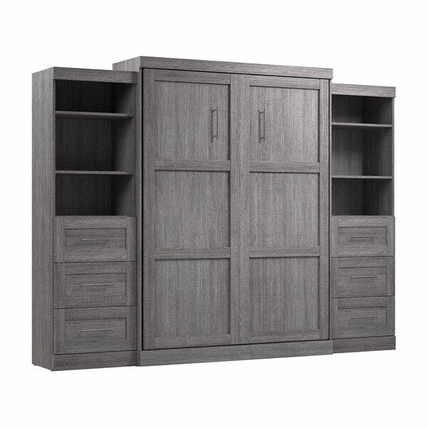 Queen Wall Bed Kit, Bark Gray, 115
