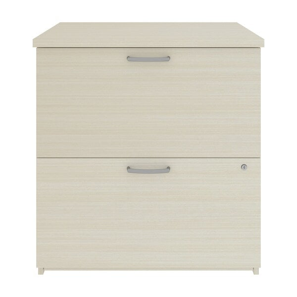 Universel 29W Lateral File Cabinet  in white chocolate