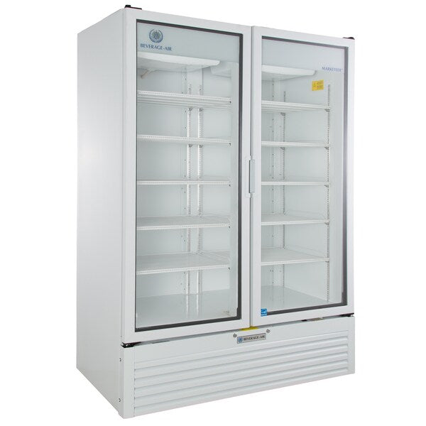 Glass Door Merchandiser, Refrigerator, 39.41 cu. ft. Capacity, Black