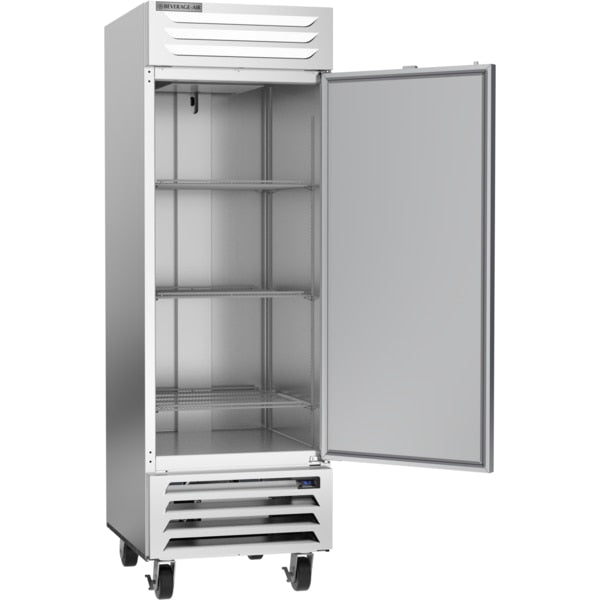 Reach In Refrigerator, One Section, Solid Door, 23.1 Cu. Ft.