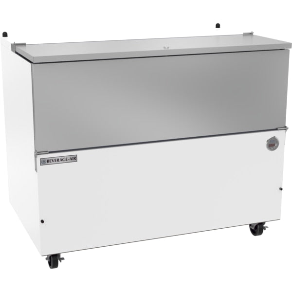 Milk Cooler, Cold Wall, White, 20.32 cu. ft., Single Access