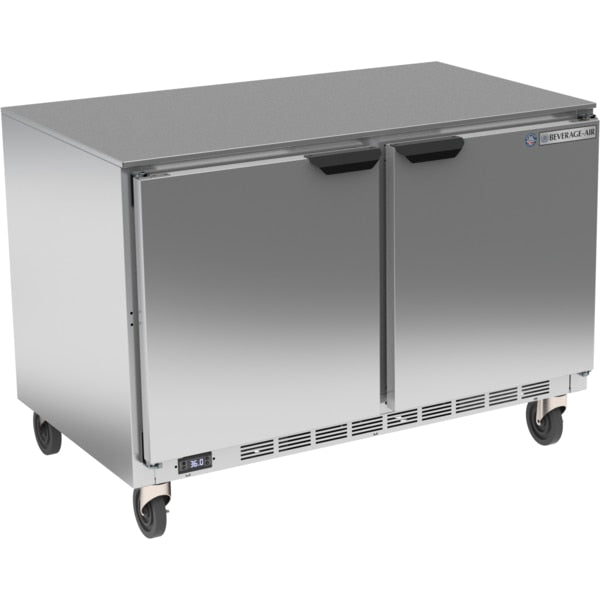 Refrigerator, Undercounter, Two Door, 48