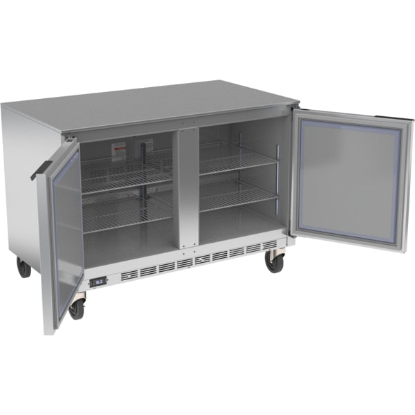 Refrigerator, Undercounter, Two Door, 48