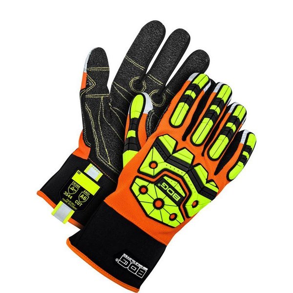 Synthetic Leather Mechanics Glove, PR, X2L PR
