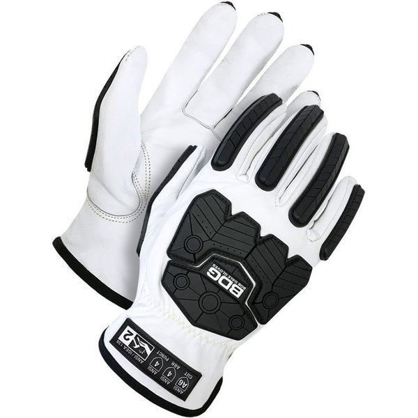 Pearl Goatskin Driver w/Backhand Protection, Size L