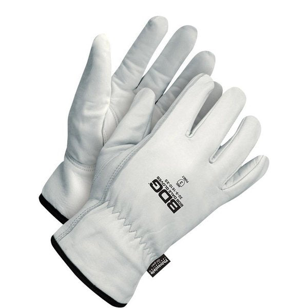 Grain Pearl Goatskin Driver w/ Thinsulate C100 Lining, Shrink Wrapped, Size L
