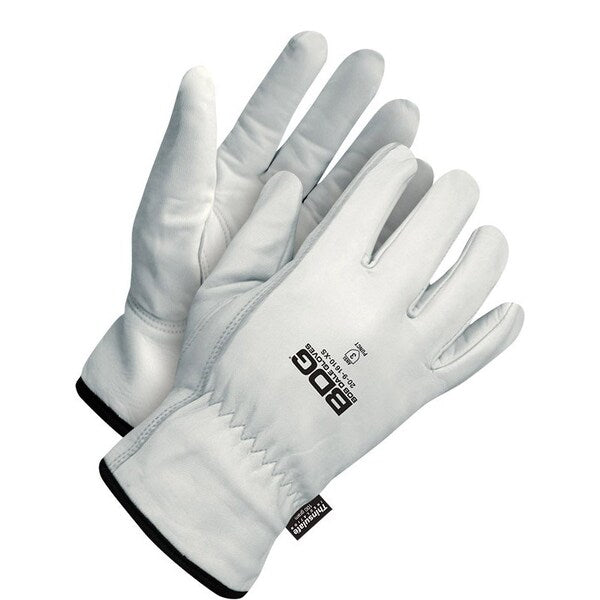 Grain Pearl Goatskin Driver w/ Thinsulate C100 Lining, Shrink Wrapped, Size M