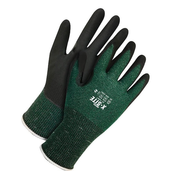 15G Touch Screen Cut Resistant w/Nitrile Foam Coating, Shrink Wrapped, Size M (8)