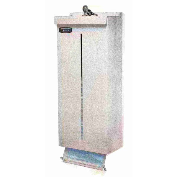 Facemask Dispenser, White ABS