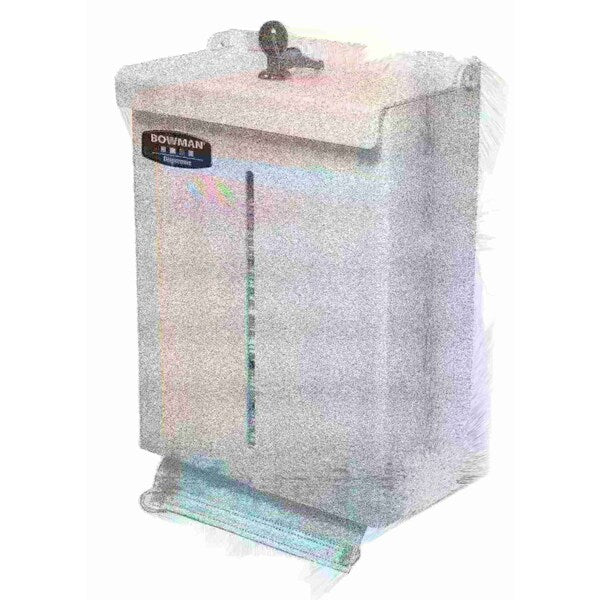 Facemask Dispenser, White ABS