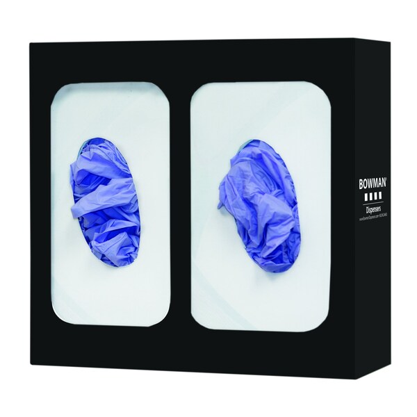 Glove Dispenser, Metal, Black