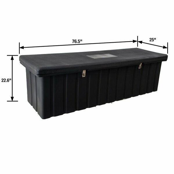 Poly Chest W/ Zinc Hasp, 23X25X77