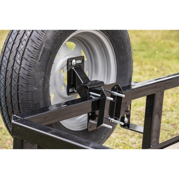 Universal Trailer BoltOn Spare Tire Carrier