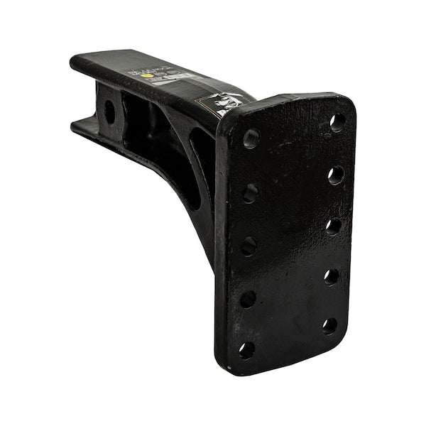 3 Inch Pintle Hitch Mount - 4 Position, 10 Inch Shank