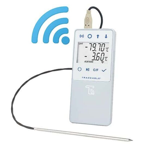 Ultra-Low Temp Data Logger w/Wireless Ca