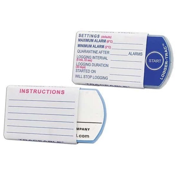Temperature Data Logger Sleeves, PK 100