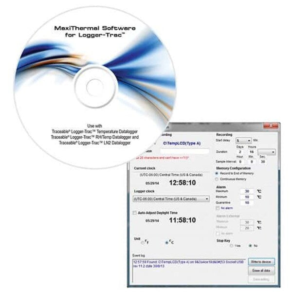 Temperature Data Logger Download and Ana