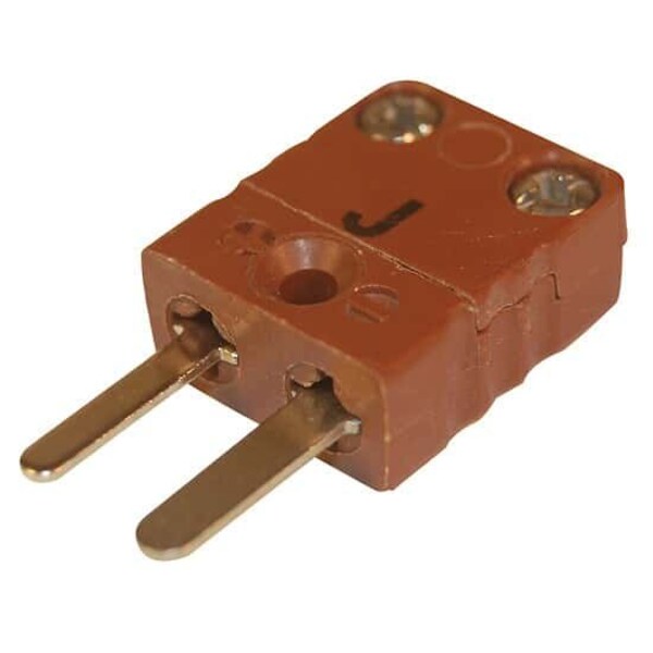 Miniature Type-J Thermocouple Male Conne