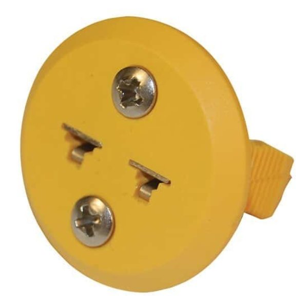 Panel-Mount Miniconnector, Type-K, Round