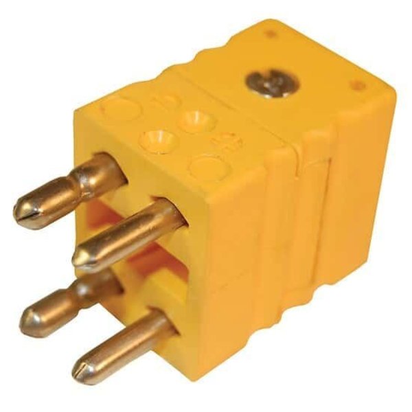 Dual Thermocouple Connector, Standard, M