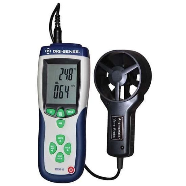 Professional CFM/CMM Vane Thermoanemomet