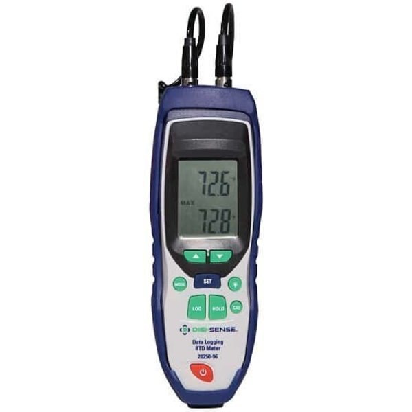 RTD Thermometer, 2-Input Data Logging, N