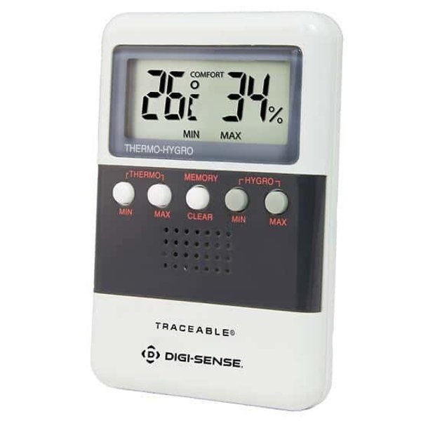 Traceable Thermohygrometer w/ Minimum/Ma