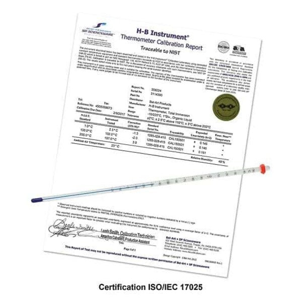 ASTM S62C-03 Individually Calibrated Liq
