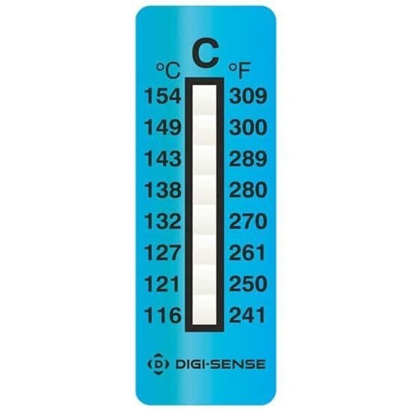 Irreversible 8-Point Vertical Temp, PK 25