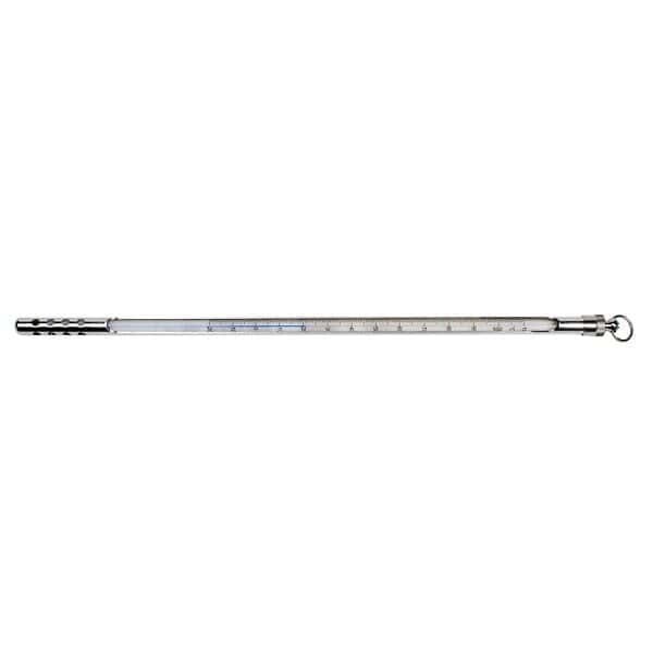 Armored Liquid-In-Glass Thermometer, 0 t