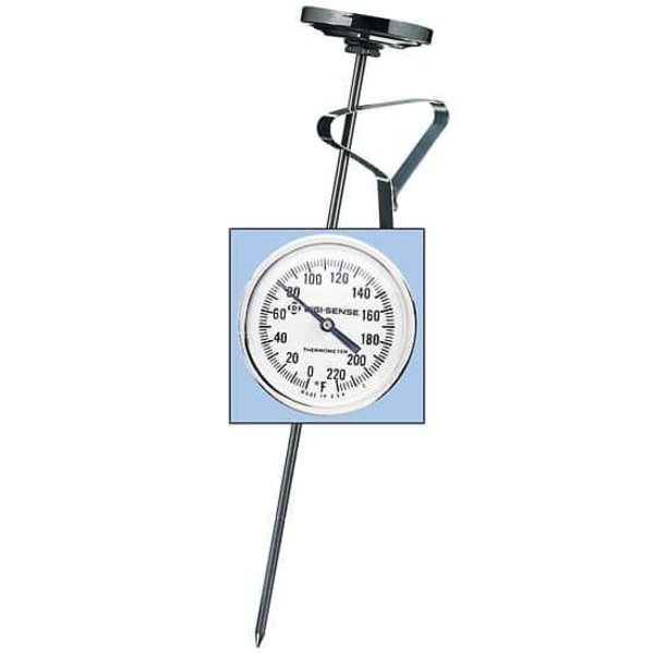 SS Bimetal Pocket Thermom, 1.75