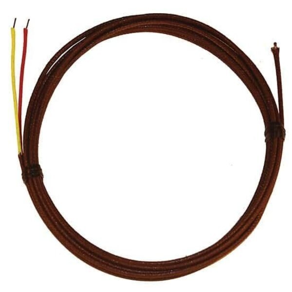 High Temp Thermocouple Probe, Fbrglss In