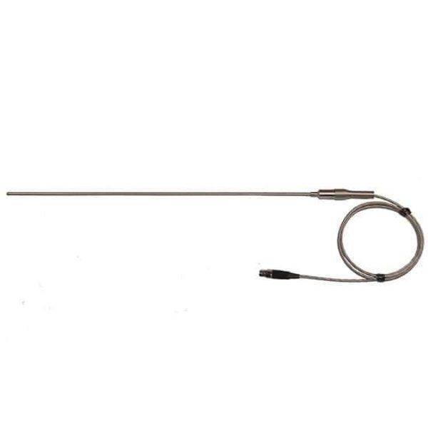 RTD Probe, 100 Ohm, 3-ft SS Braid Cable,