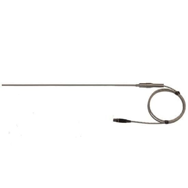 RTD Probe, 100 Ohm, 3-ft SS Braid Cable,