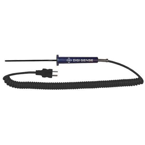 Compact PFA-Coated Thermocouple Probe, 4