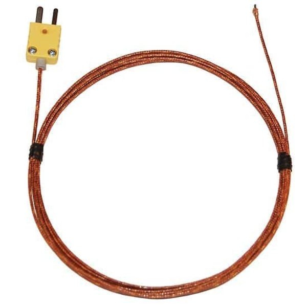 Type-K, Fiberglass-Insulated Probe, Mini