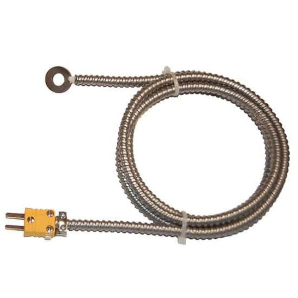 Type-K Bolt-On Probe Mini-Conn, Grnd 5ft